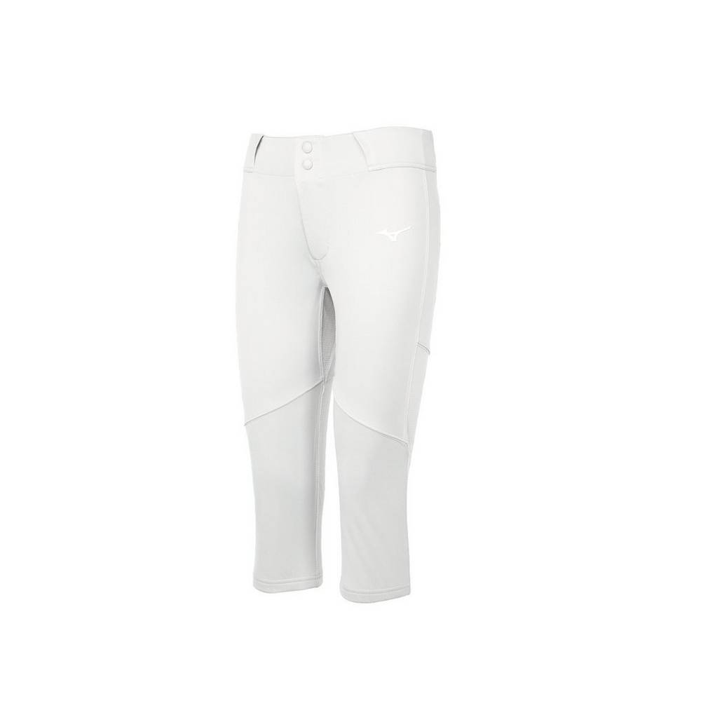 Pantalones Mizuno Softball Aero Vent Para Mujer Blancos 0784269-HY